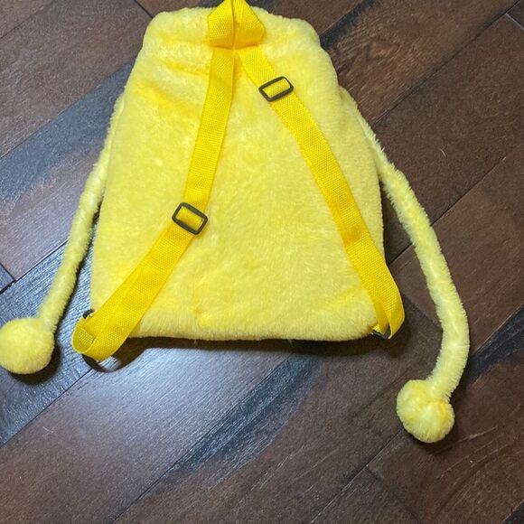walmart baby chick plush nap blanket backpack daycare soft cozy - Picture 2 of 4